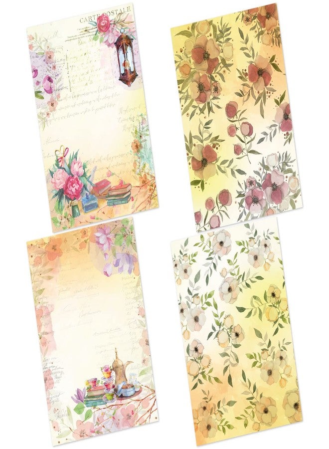 CrafTangles Decoupage Paper Pack - Spring Time (A4) - 4 sheets - Image 1